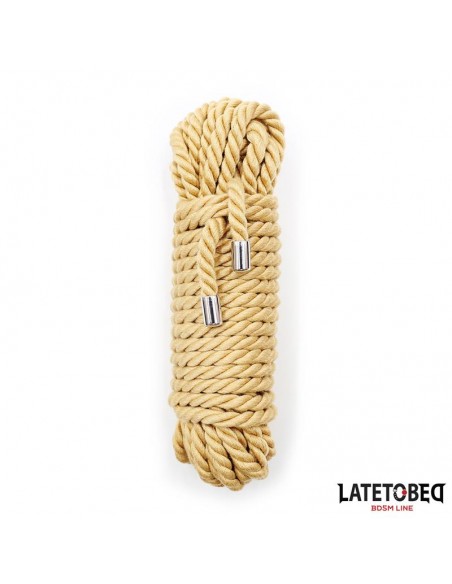 Cuerda de Bondage Detalles Metalicos 10m