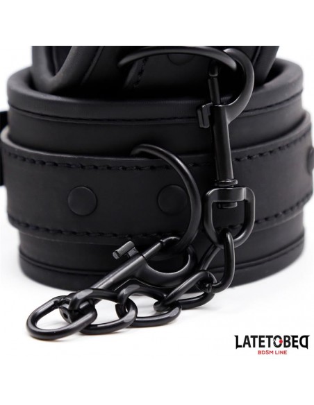 Esposas Neopreno Ajustables Negro