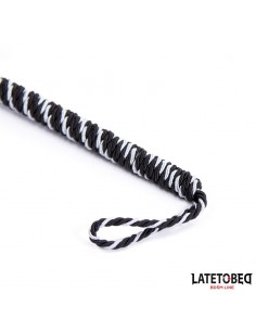 Plumero con Lazo Gris y Negro 25cm 2