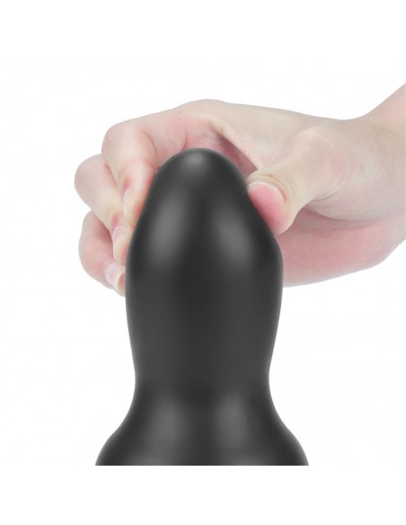 Plug Anal con Vibracion King Sized 7 Negro