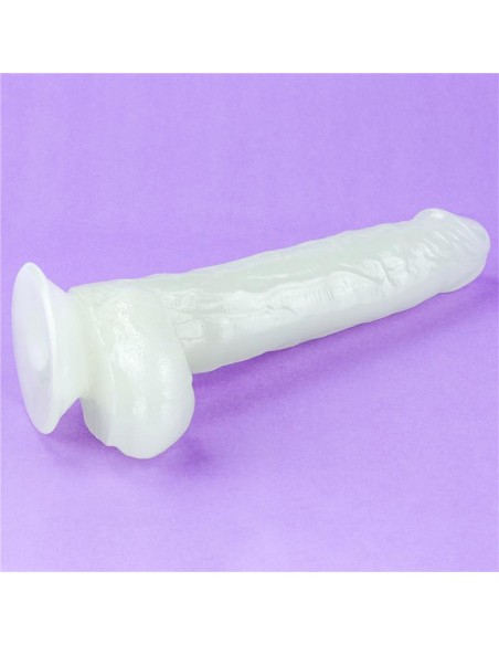 Dildo Lumino 10 Luz Azul