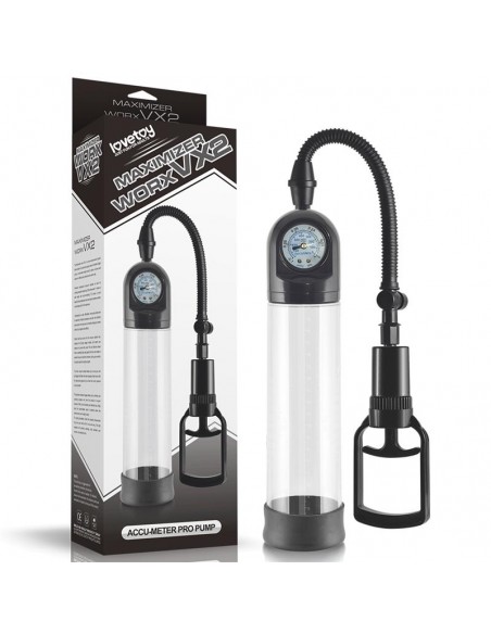 Bomba para el Pene con Valvula de Presion Maximizer Worx VX2