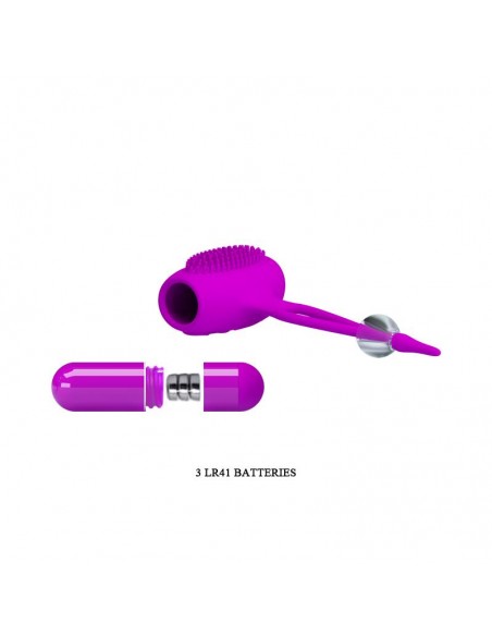 Pretty Love Pinzas para Pezones Bancroft Color Purpura