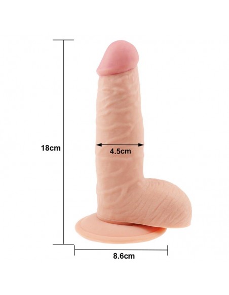 Dildo The Ultra Soft Dude 75 Natural