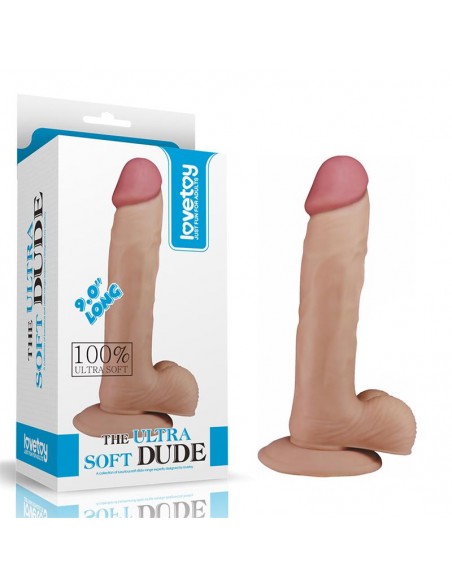 Dildo The Ultra Soft Dude 9 Natural