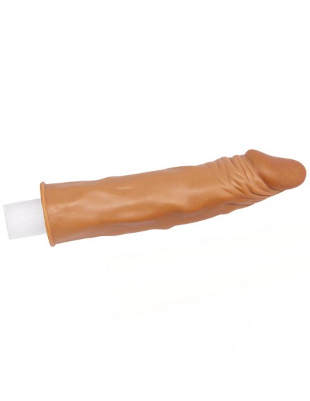 Funda para el Pene Add 2 Pleasure X Tender Marron