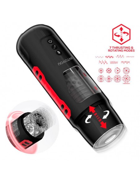Pyro Masturbador Advanced con Thrusting Rotacion y Gemidos