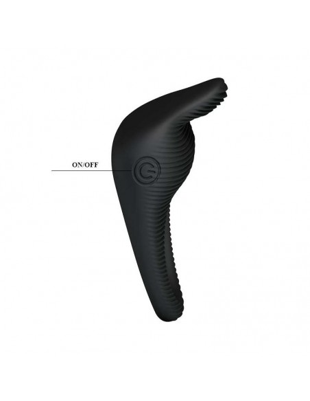 Anillo Vibrador Thimble Negro