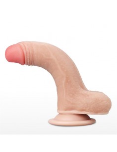 Dildo con Piel Retractil 7 Natural 2