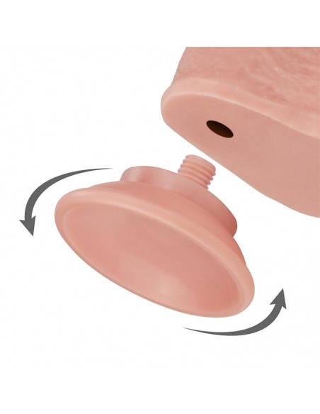 Dildo con Piel Retractil 7 Natural