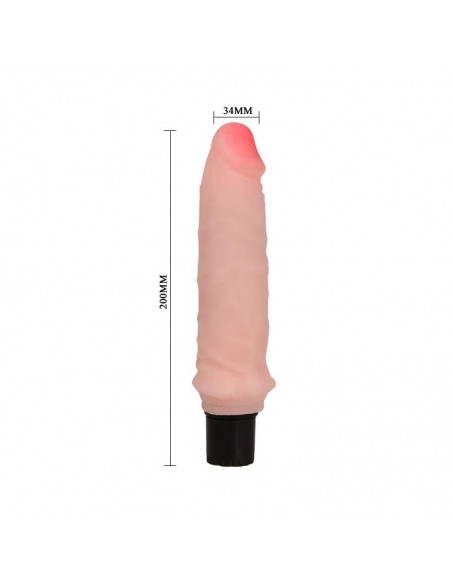 Vibrador Realista Natural 20 cm
