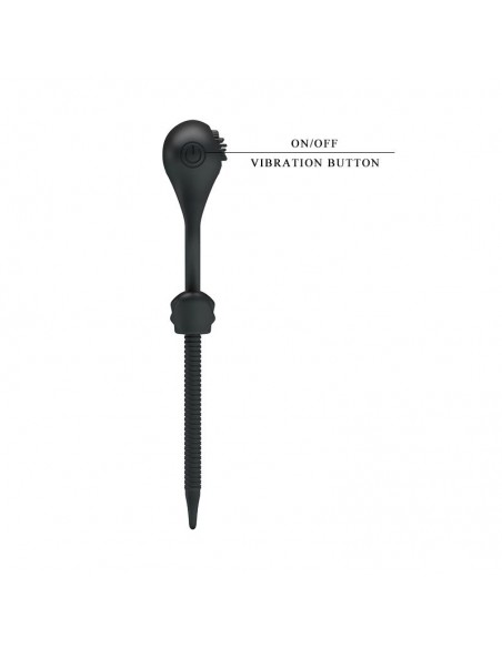 Pretty Love Anillo Vibrador Curitis Color Negro