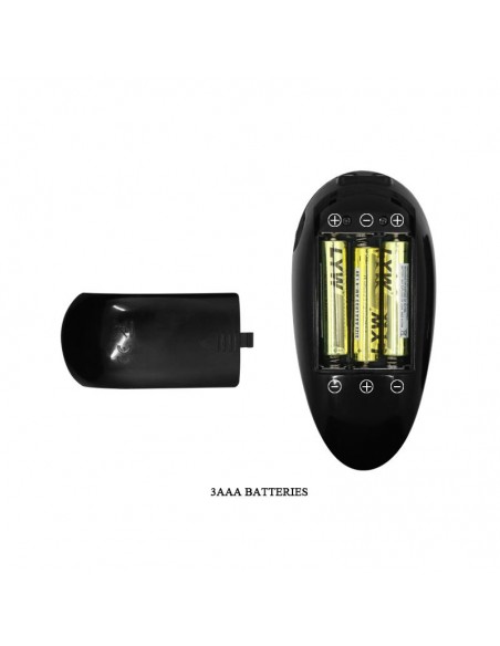 Oliver Dildo Realista con Vibracion y Rotacion Control Remoto
