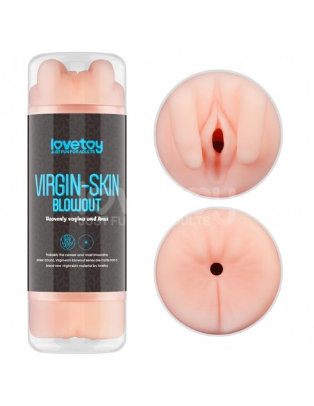 Masturbador Masculino Virgin skin Vagina y Ano