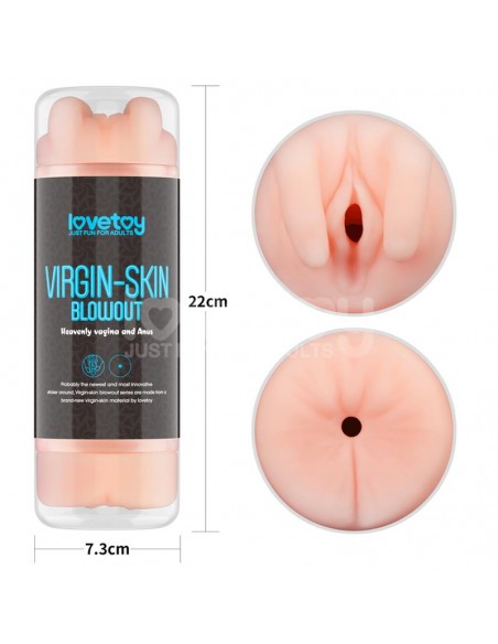 Masturbador Masculino Virgin skin Vagina y Ano