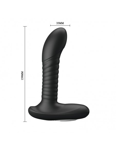 Estimulador Anal con Bolas Internas y Rotacion