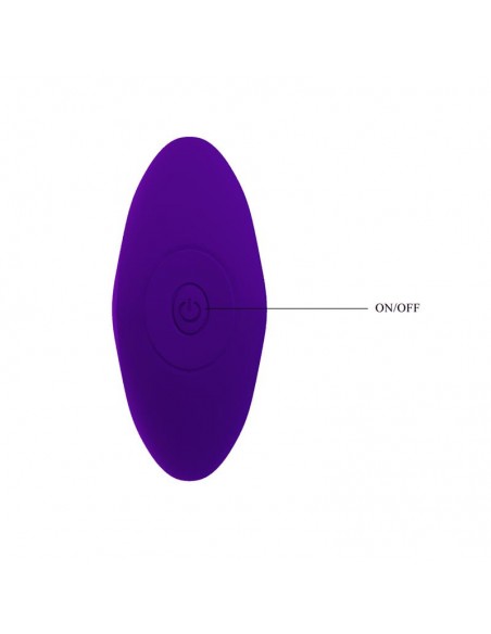 Estimulador Anal con Vibracion Purpura