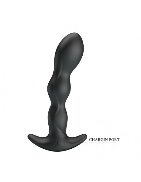 Yale Plug Anal con Vibracion Negro