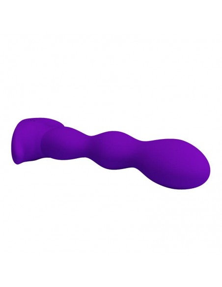 Yale Plug Anal con Vibracion Purpura