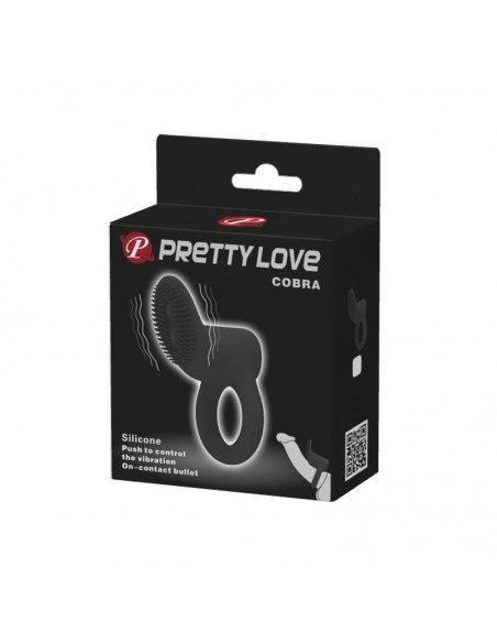 Cobra Anillo para el Pene con Vibracion