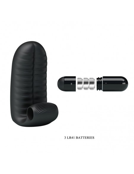 Abbott Funda para el Dedo con Vibracion Negro