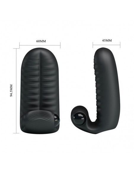 Abbott Funda para el Dedo con Vibracion Negro
