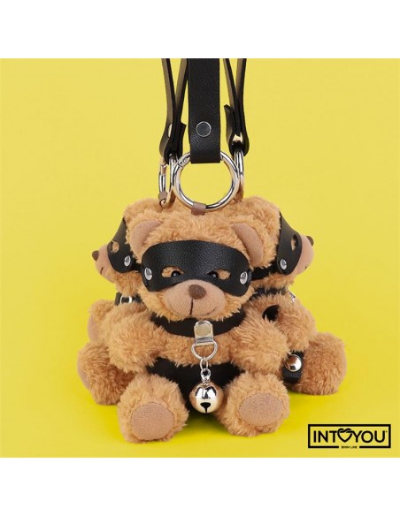 Bearly Llavero de Osito BDSM con Arnes