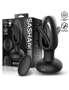 Sasha Plug con Vibracion y Lengua Flipping yControl Remoto