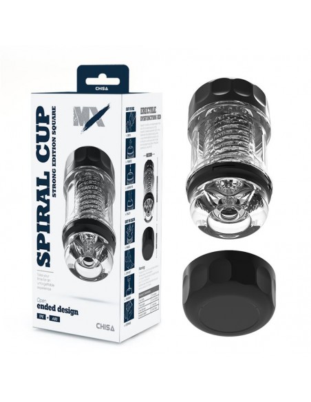 Spiral Cup Strong Edition Square Masturbador Masculino