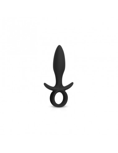 Plug Anal conVibracion Butt Buzzer Negro
