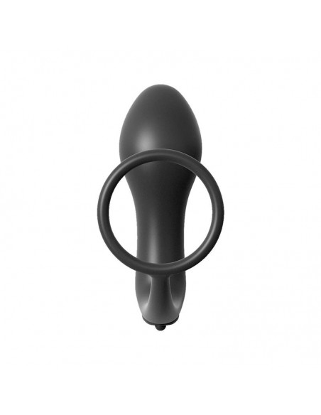 Plug Anal con Vibracion Negro