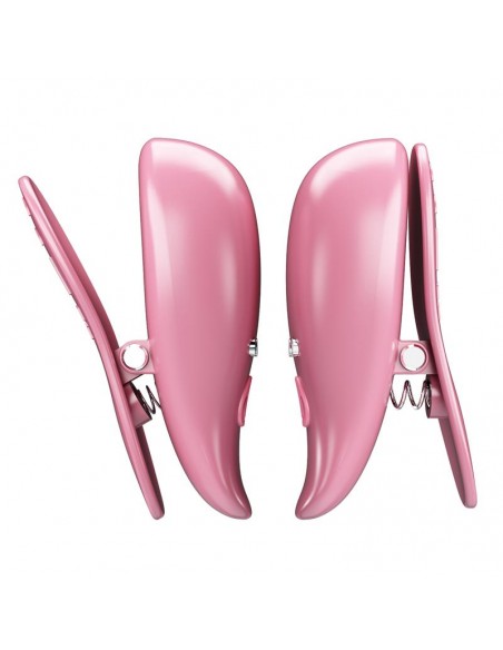 Cailey Pinzas para Pezones con Vibracion y Control Remoto