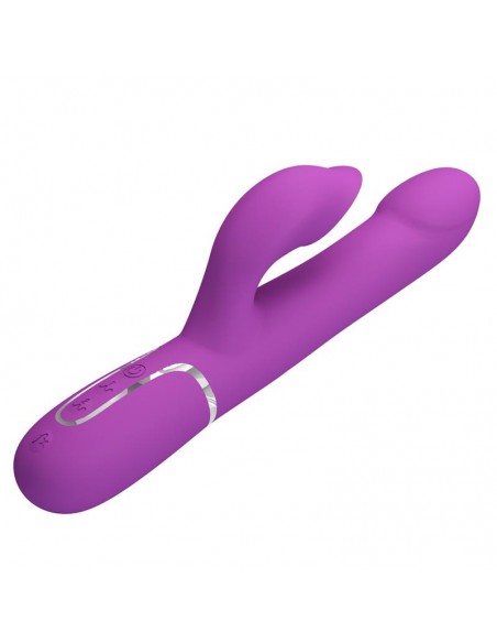 Zalin Vibrador con Bolas Rotatorias y Lengua