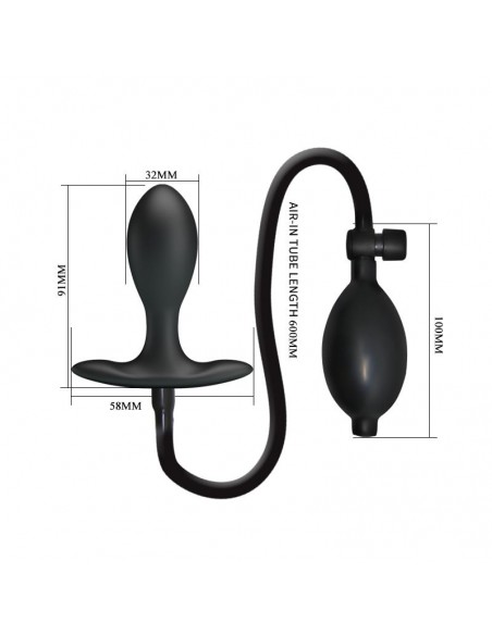 Plug Anal con Funcion de Inflado
