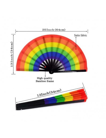 Abanico LGBT XXL