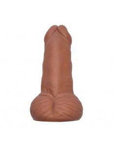 Pene con Testiculos Antiestres Mulato