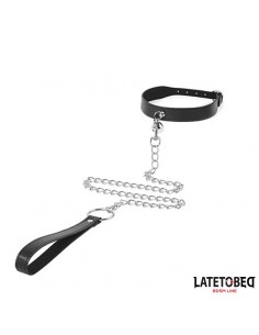 Collar con Cascabel y Correa