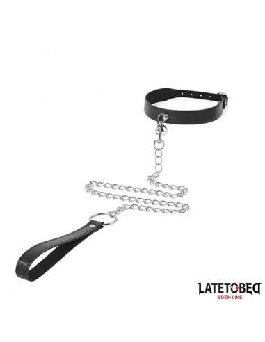 Collar con Cascabel y Correa