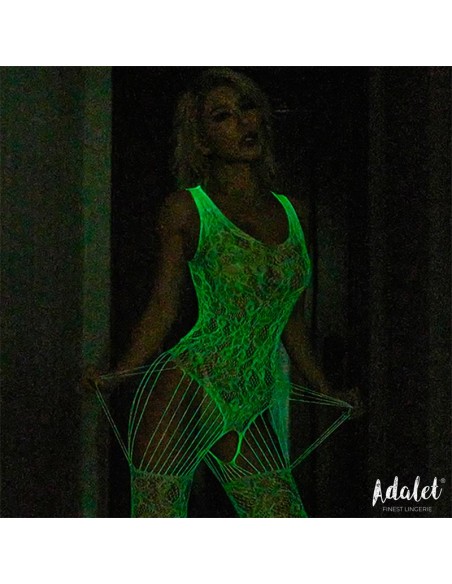 Beatrice Bodystocking Brilla en la Oscuridad Talla unica
