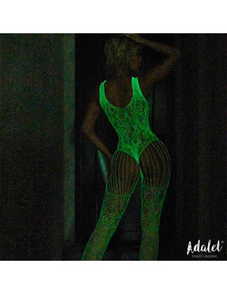 Beatrice Bodystocking Brilla en la Oscuridad Talla unica
