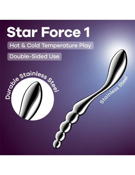 Star Force 1 Dildo de Acero