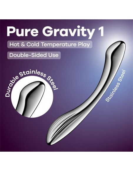 Pure Gravity 1 Dildo de Acero