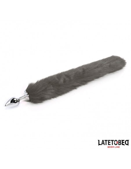 Plug Anal con Cola Gris 40 cm