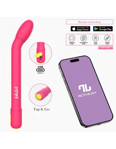 Gently Estimulador Punto G con APP Rosa