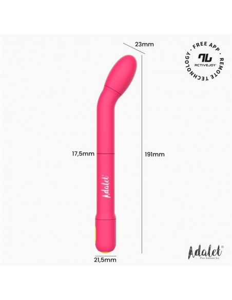 Gently Estimulador Punto G con APP Rosa