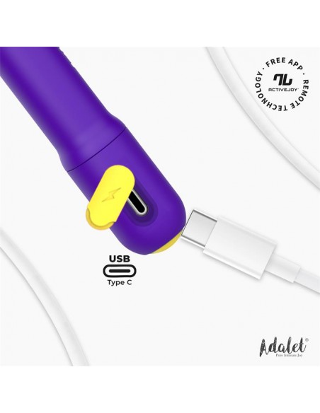 Gently Estimulador Punto G con APP Purpura