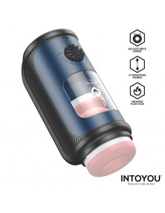 Tenkro Masturbador con Thrusting y Calor USB C 2