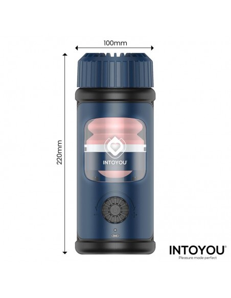 Tenkro Masturbador con Thrusting y Calor USB C