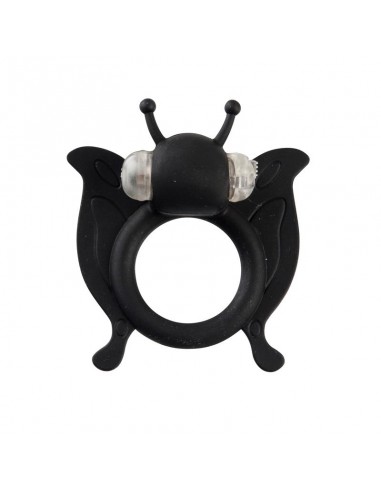 Shots S Line Anillo para el Pene Mariposa Negro