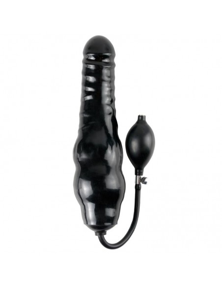 Dildo Anal Inflable Negro